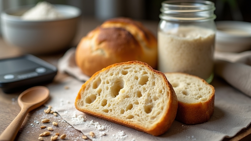 cultivate bubbly flavorful starter