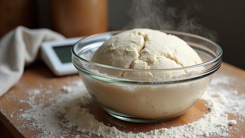 resting flour water mixture