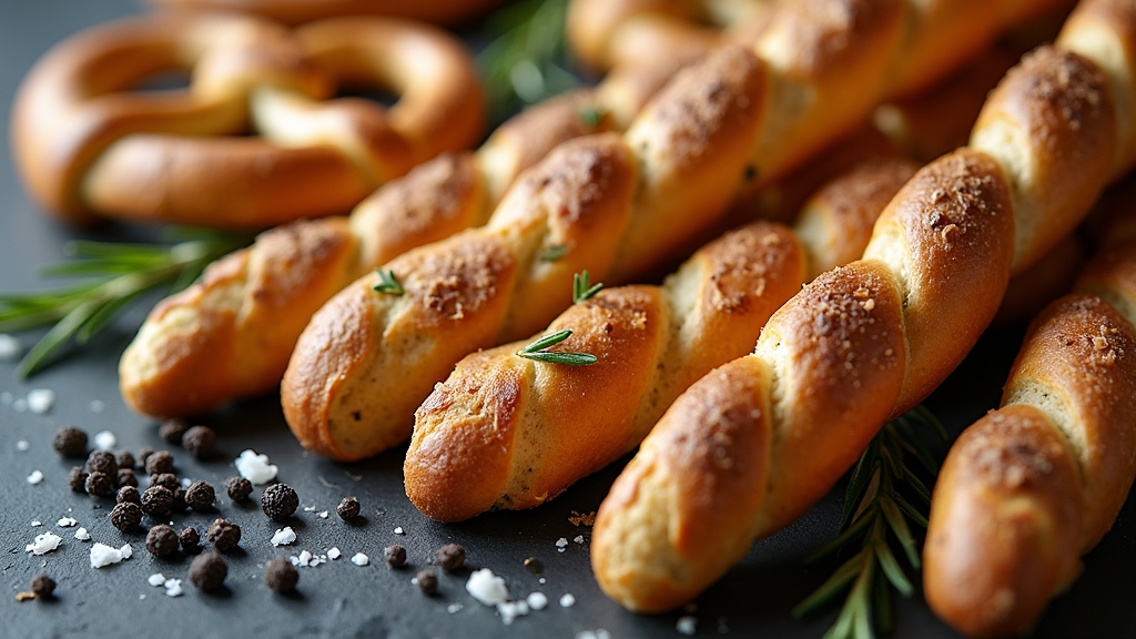 crunchy sourdough snacks