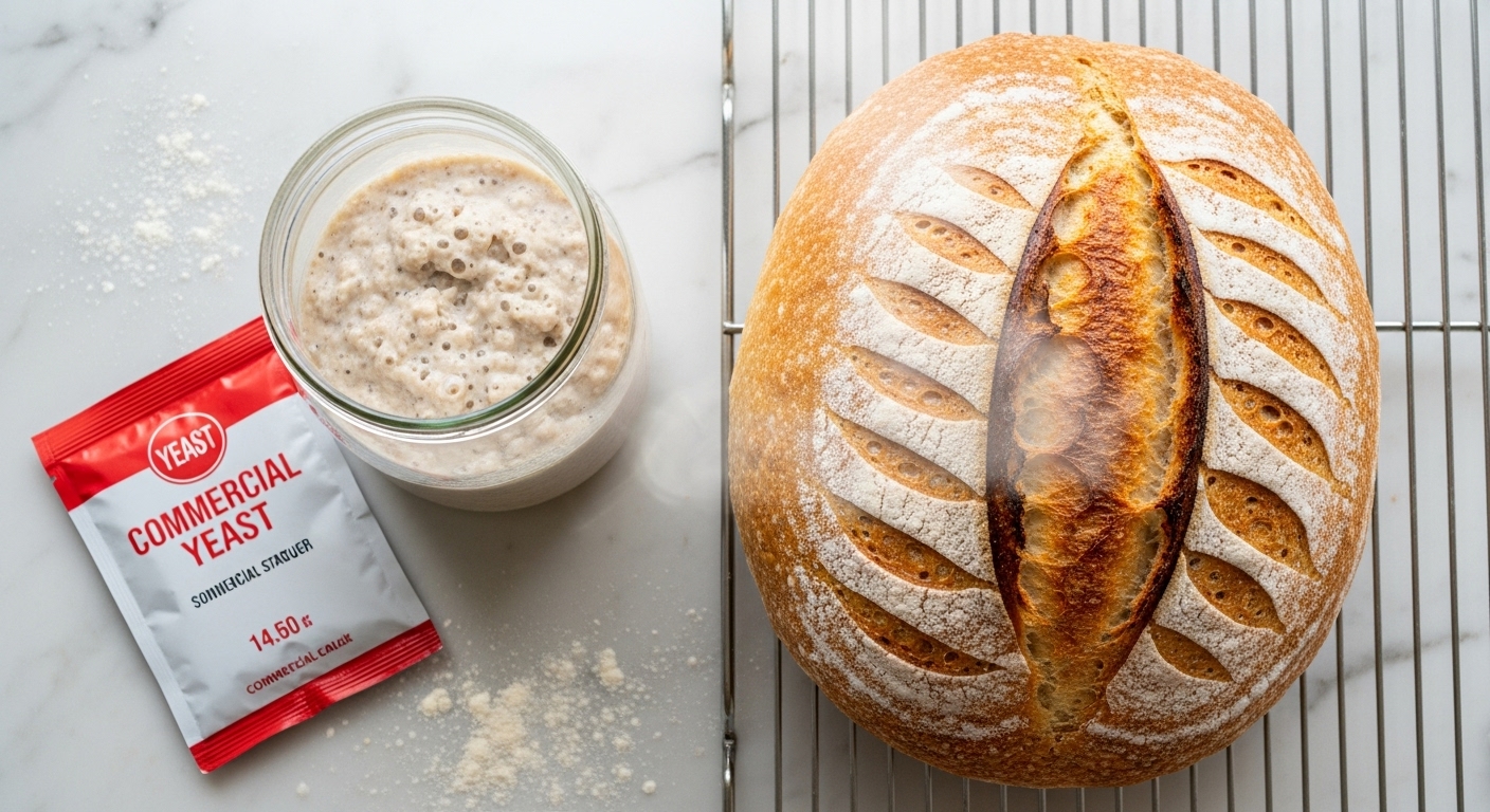 how to convert a recipe to sourdough