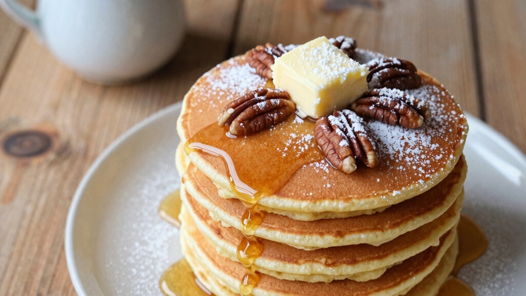 no egg sourdough discard pancakes