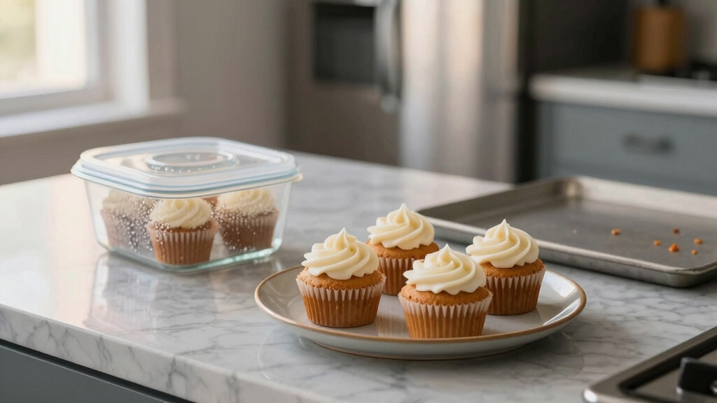 How to Store Cupcakes Overnight Without Drying Out?