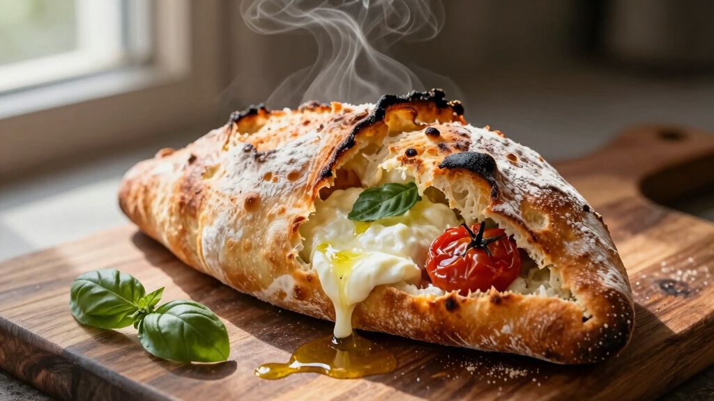 sourdough calzone recipe steps