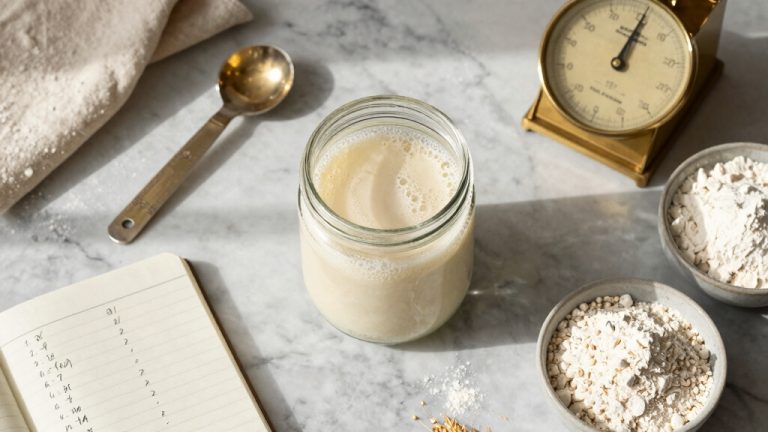 sourdough starter calculation guide