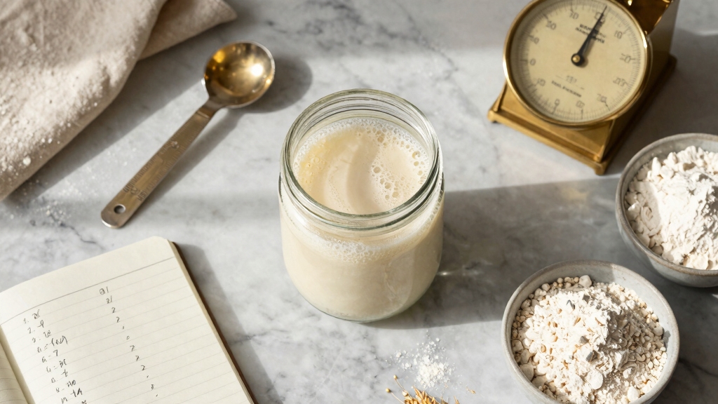sourdough starter calculation guide