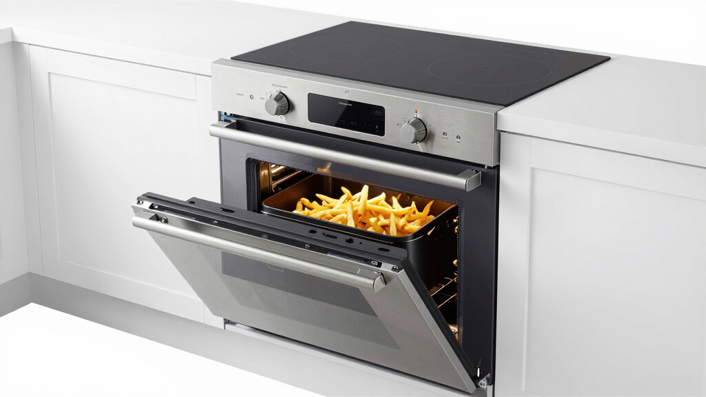 best slide in electric range with air fryer