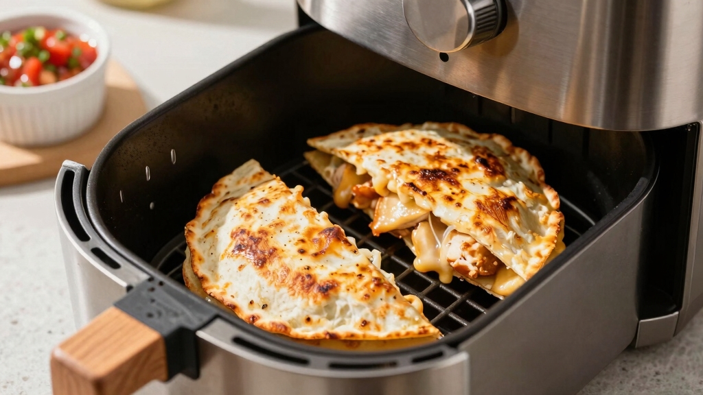 crispy air fried quesadilla revival