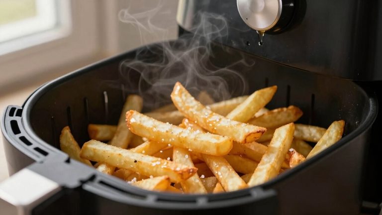 air fry frozen french fries