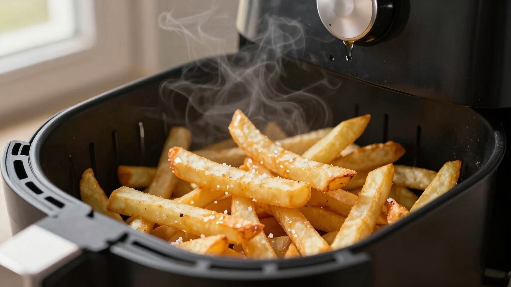 air fry frozen french fries