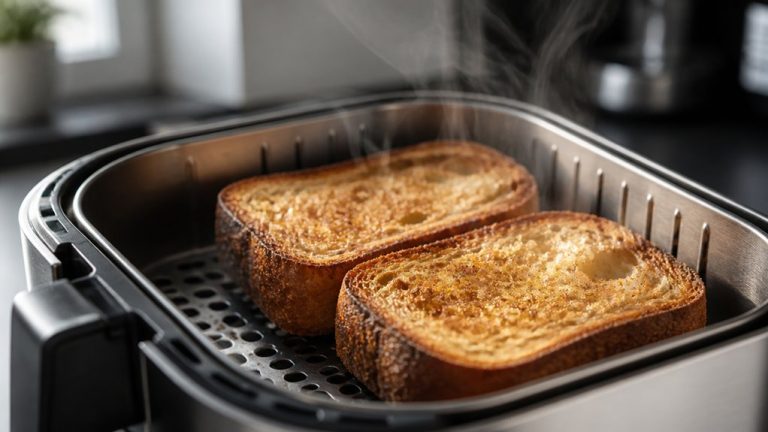 air fryer toasts bread