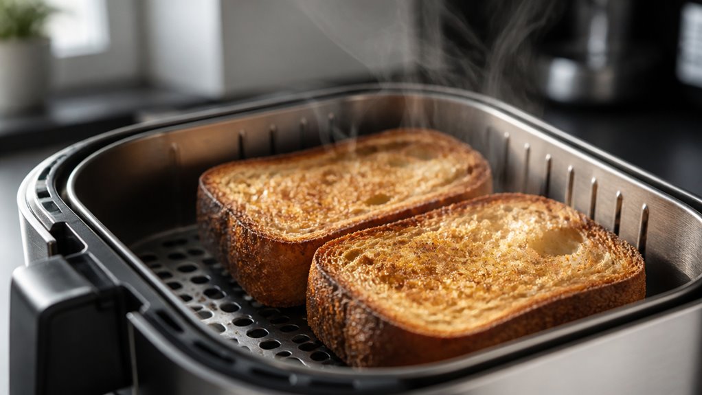 air fryer toasts bread