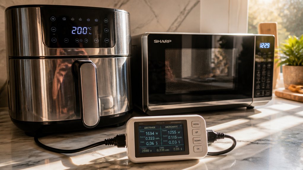 air fryer uses more electricity