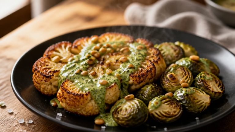 crispy air fried vegetarian dish