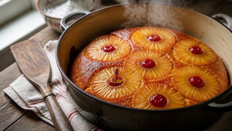 dutch oven pineapple cake