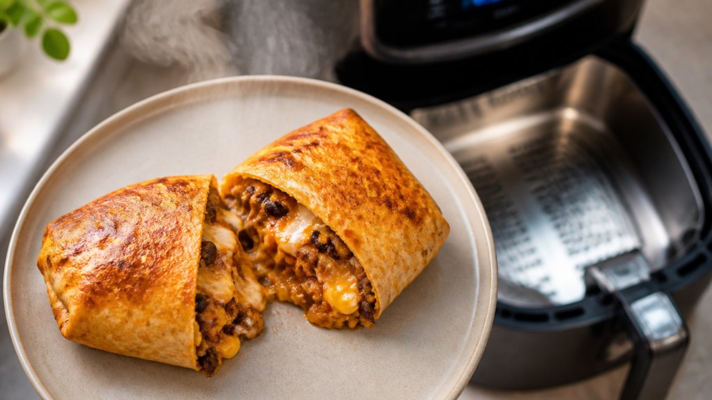 frozen burrito air fry time