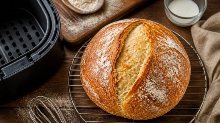 quick no yeast air fryer bread