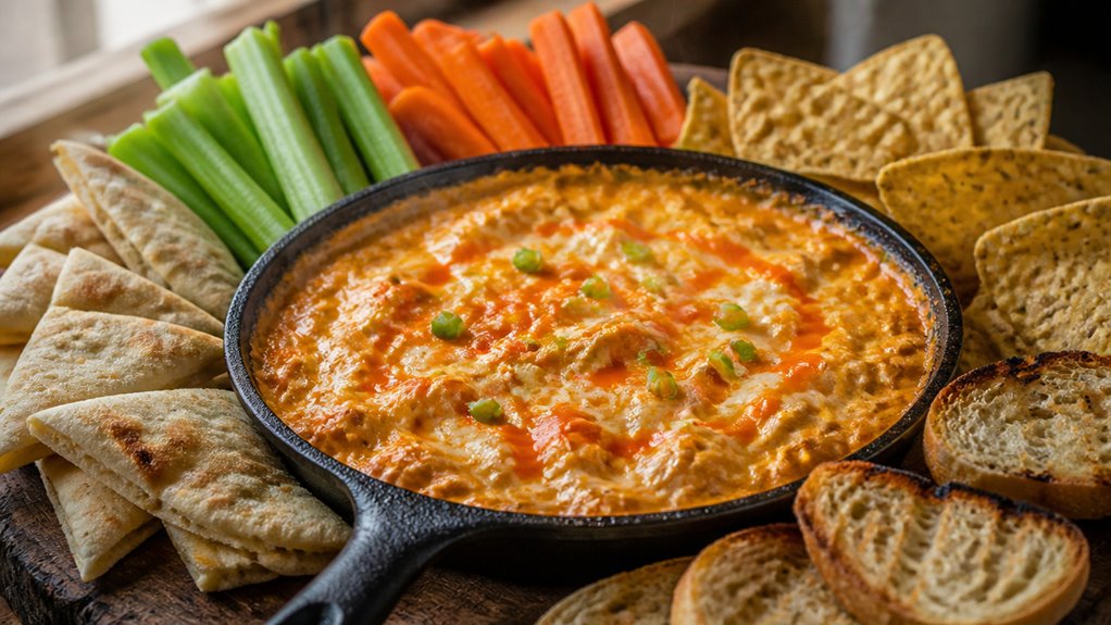 spicy creamy dip party food
