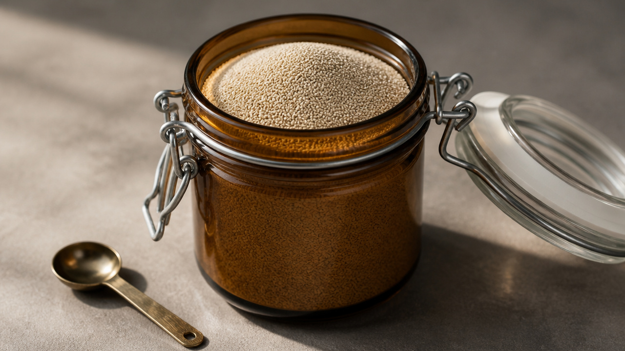 best container to store yeast