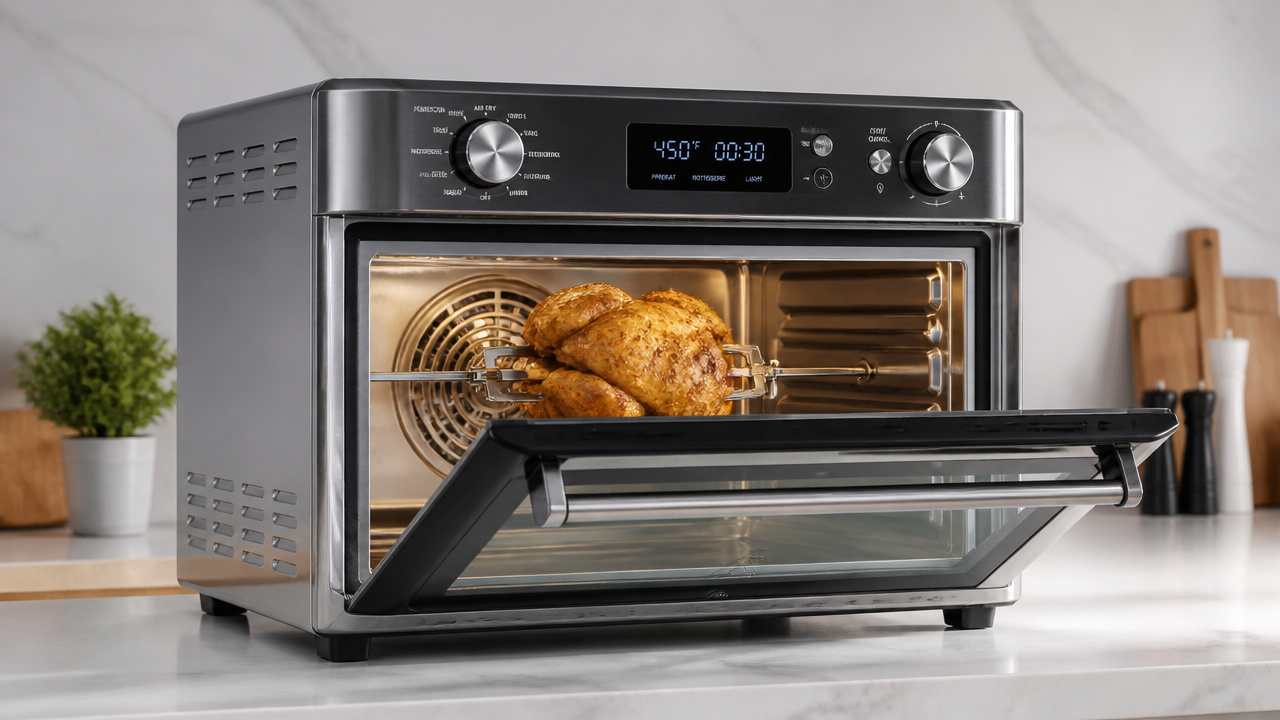 best countertop oven with convection and rotisserie