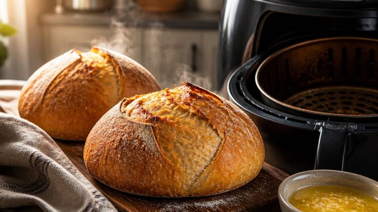 air fried homemade bread recipe