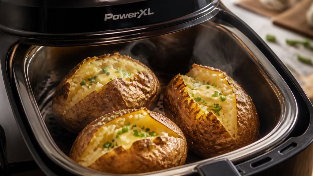 air fryer baked potatoes