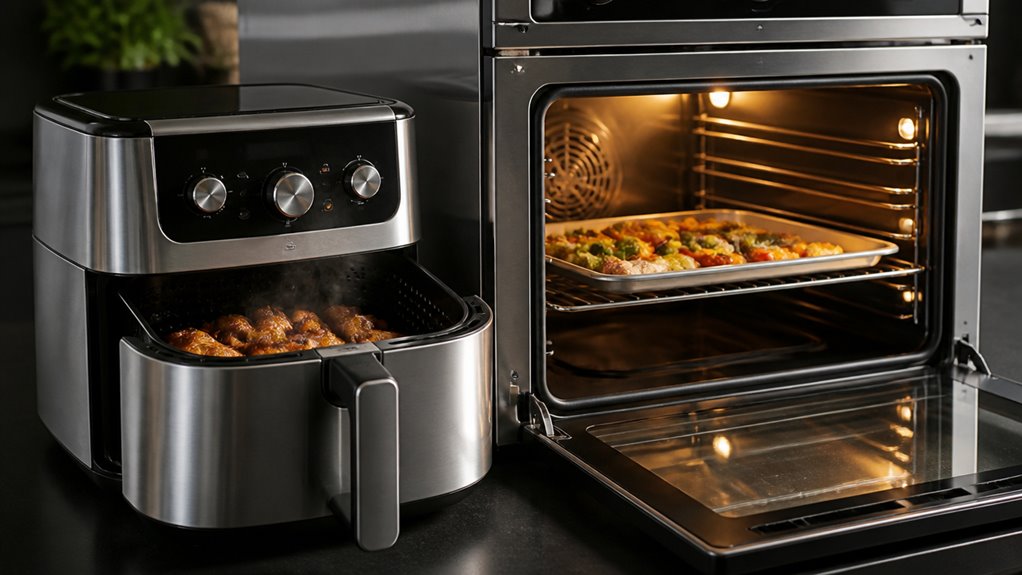 crispy fast compact countertop cooking