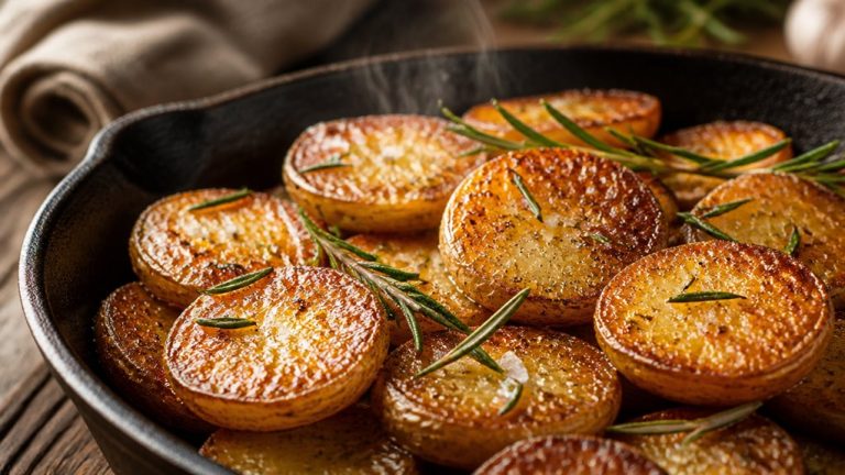 crispy seasoned air fried potatoes