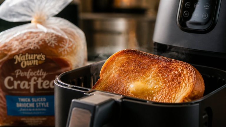 air fry frozen bread slices