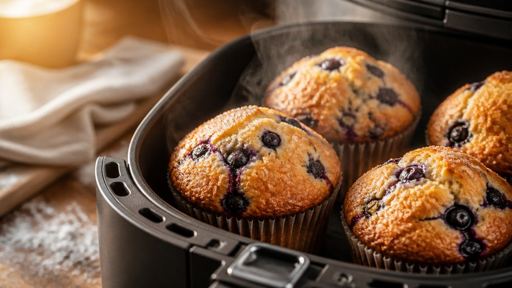 air fryer muffin baking time