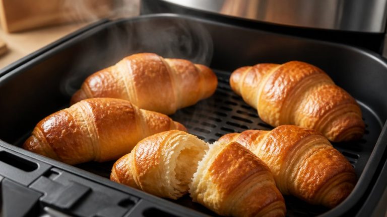 air frying crescent rolls successfully