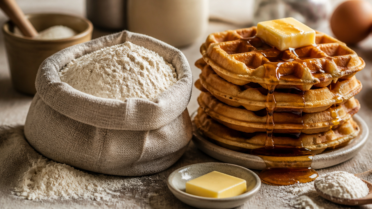 best flour for waffles