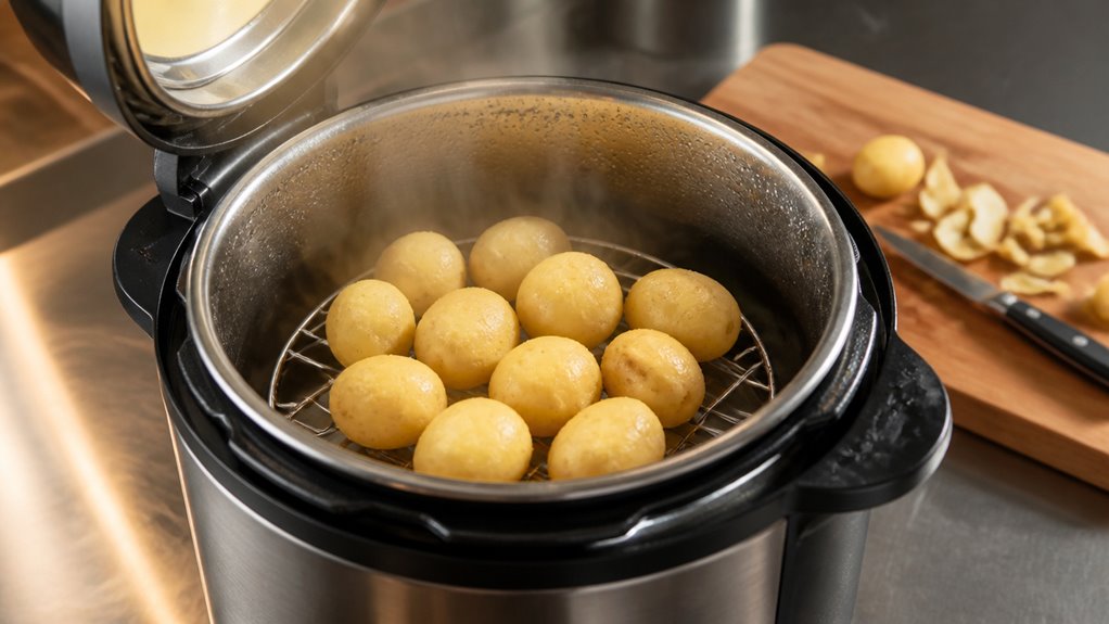 boil potatoes quickly in instant pot