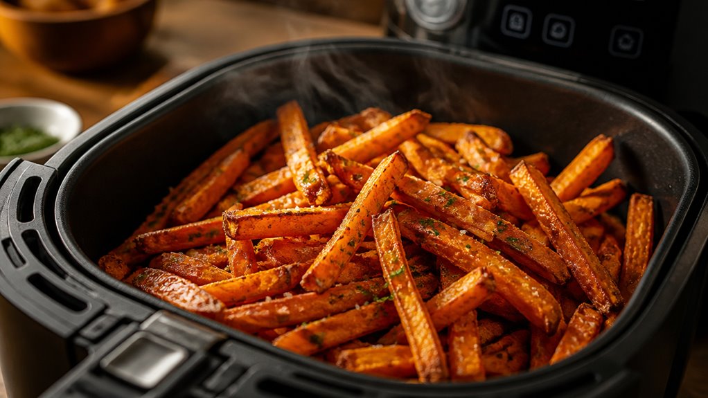 crispy air fried sweet fries