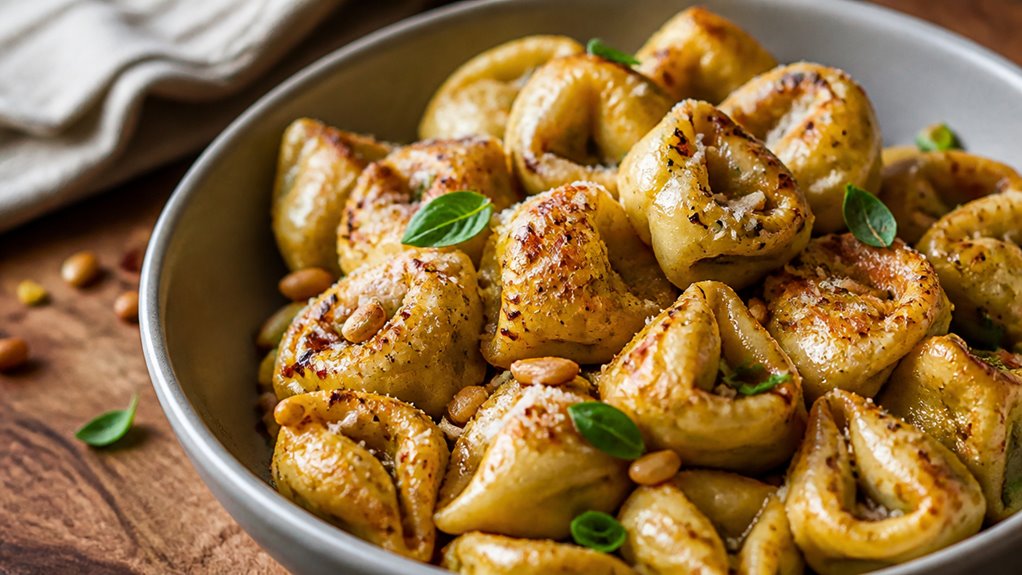 crispy air fried tortellini