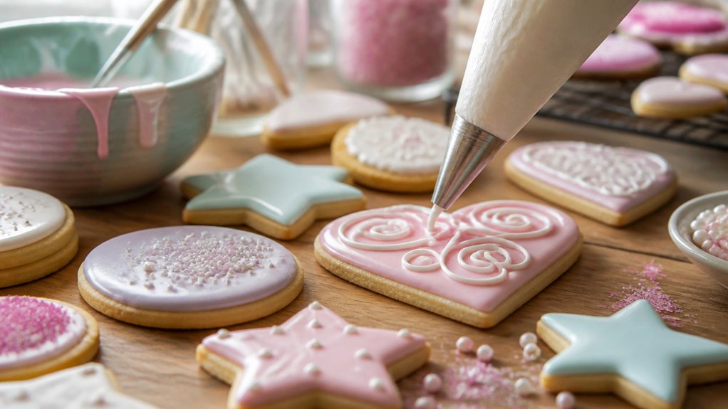 decorate cookies with paint