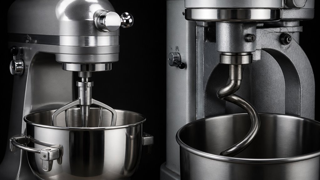 differences between mixer types