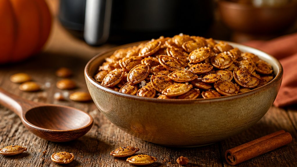 roasted salted pumpkin seeds