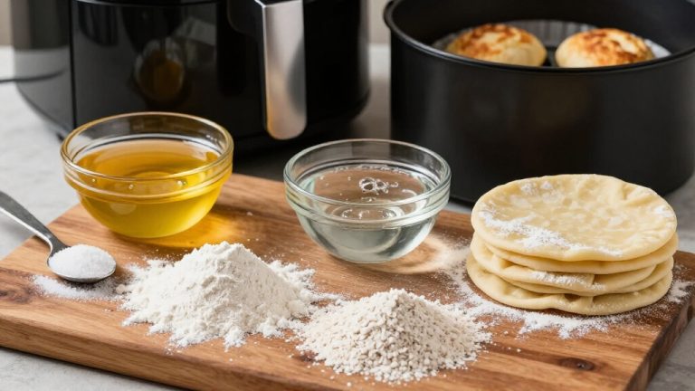 whole wheat crisp air fried puris