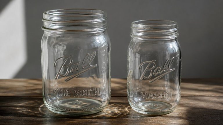 wide mouth versus regular jars