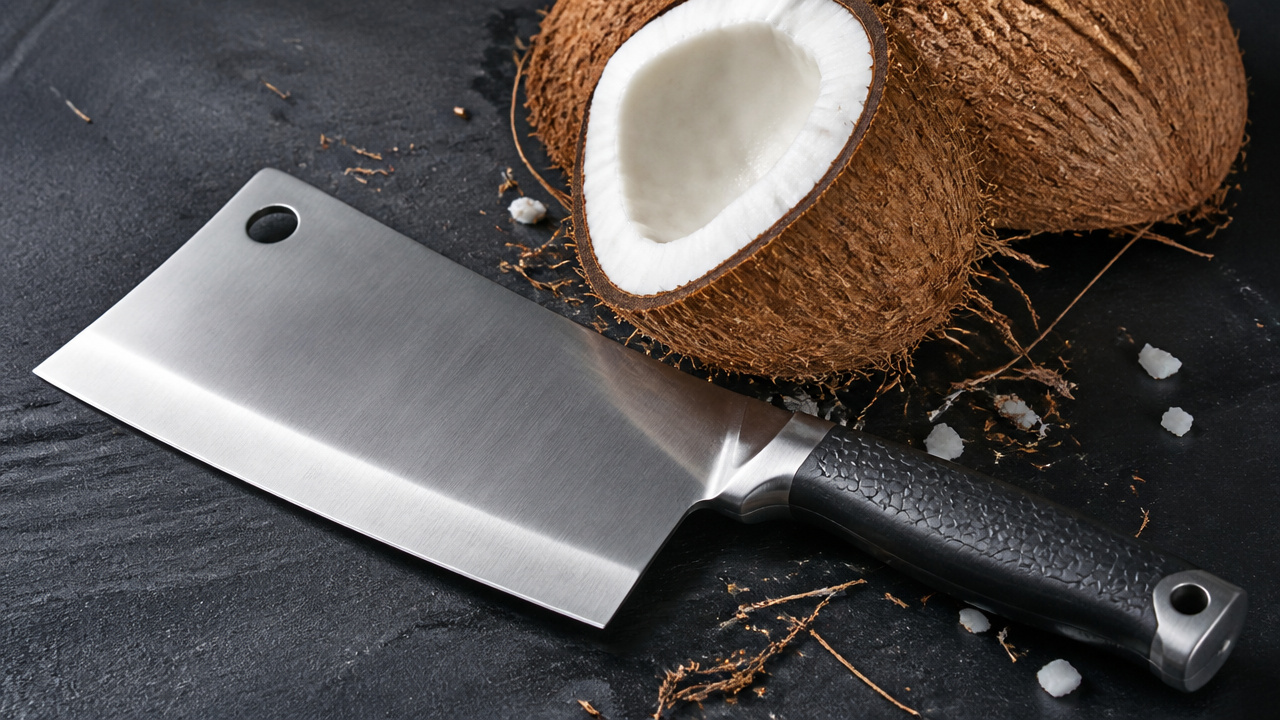 best knife to cut coconut