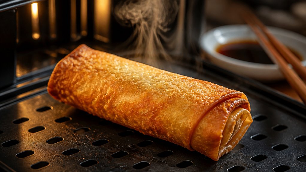 cook frozen egg rolls in airfryer