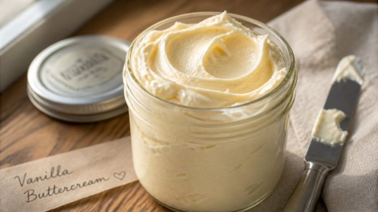 refrigerate tightly covered buttercream