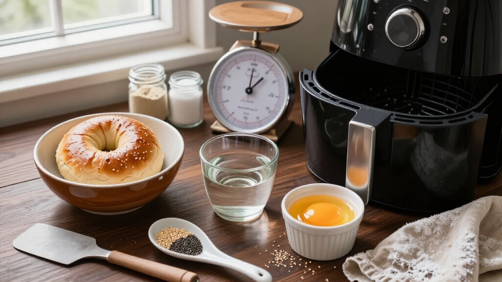 Sel Rising Flour Air Fryer Bagels Recipe With Greek Yogurt And Flour